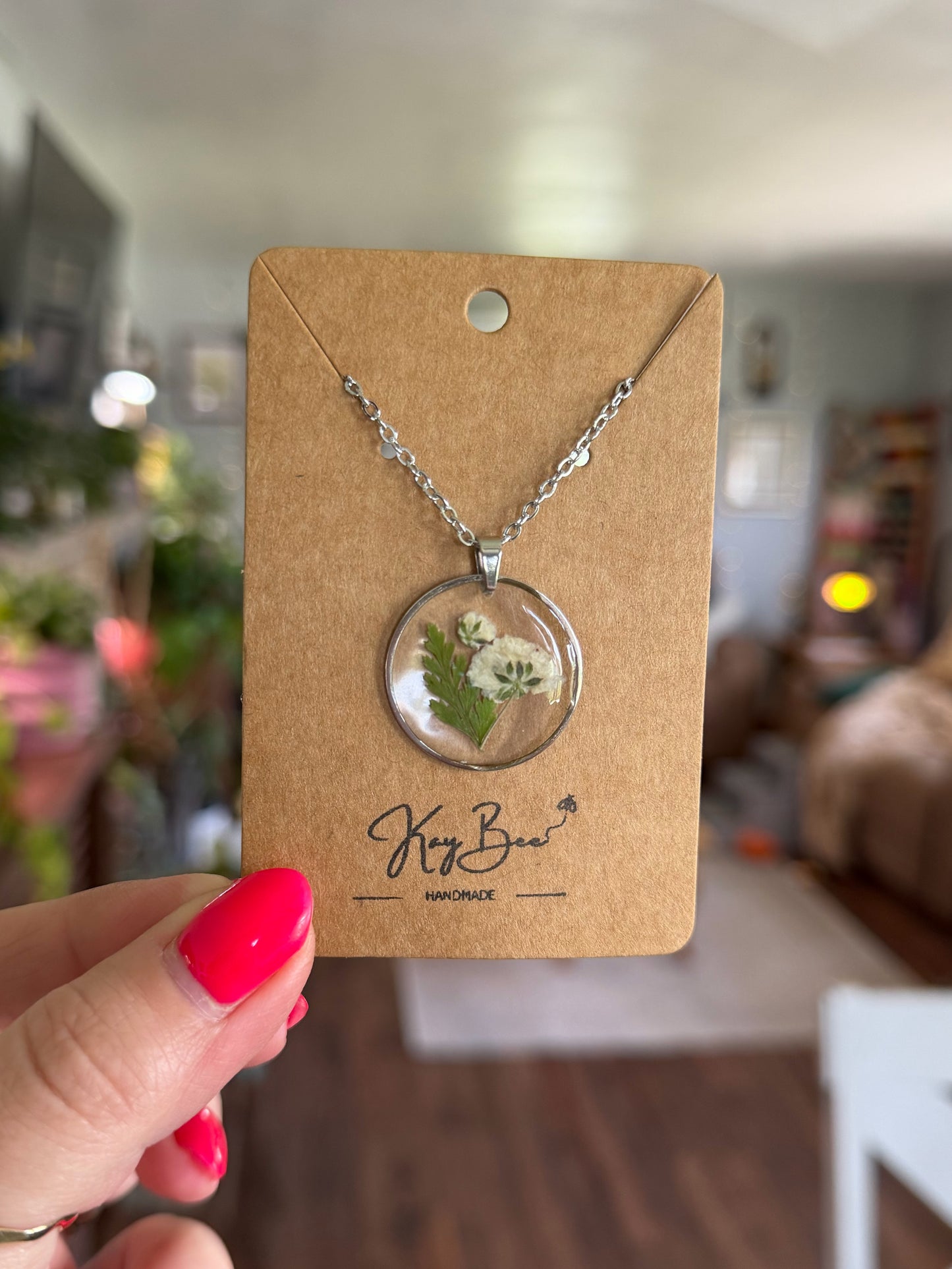 Baby’s Breath Necklace