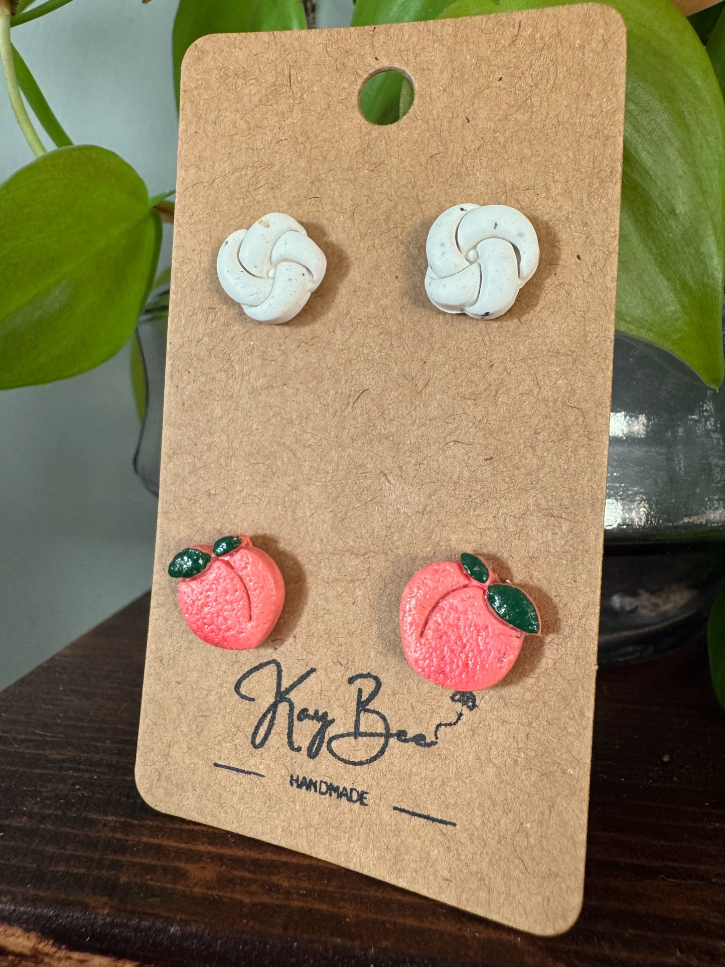 Peach Studs
