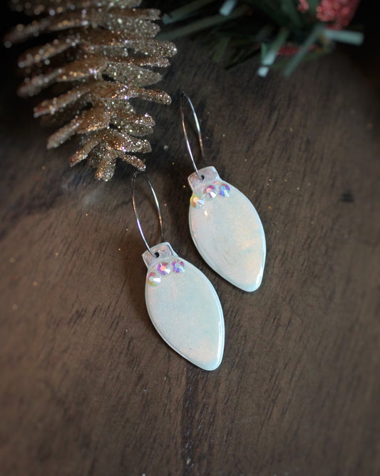 Chrome Christmas Light Hoops