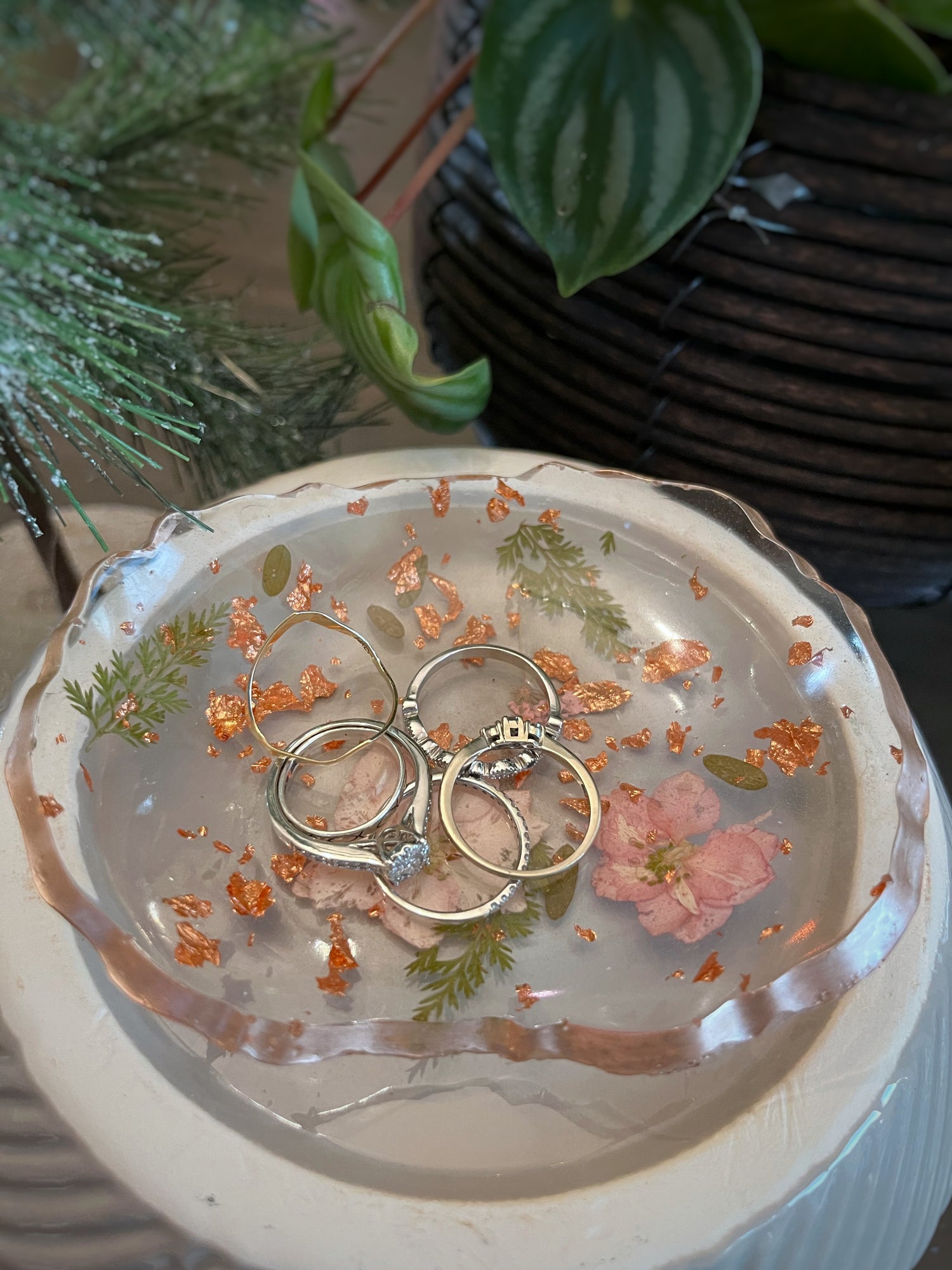Resin Ring Dishes