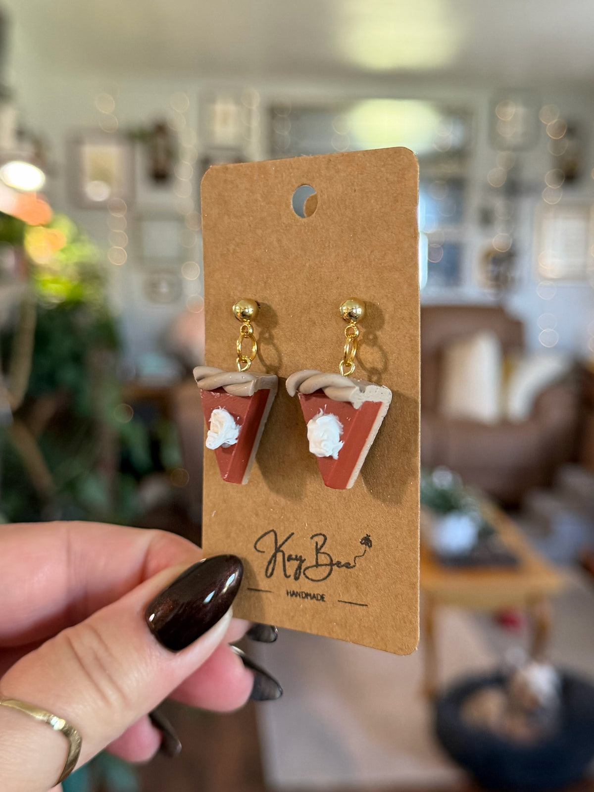 Pumpkin Pie Earrings