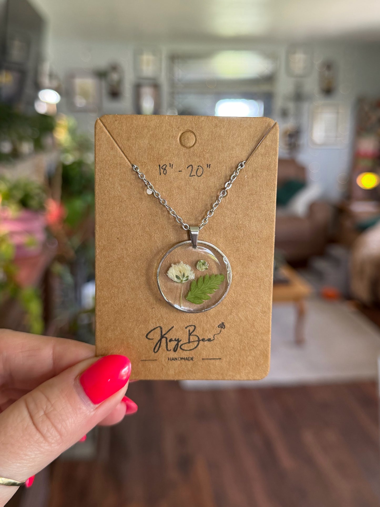 Baby’s Breath Necklace