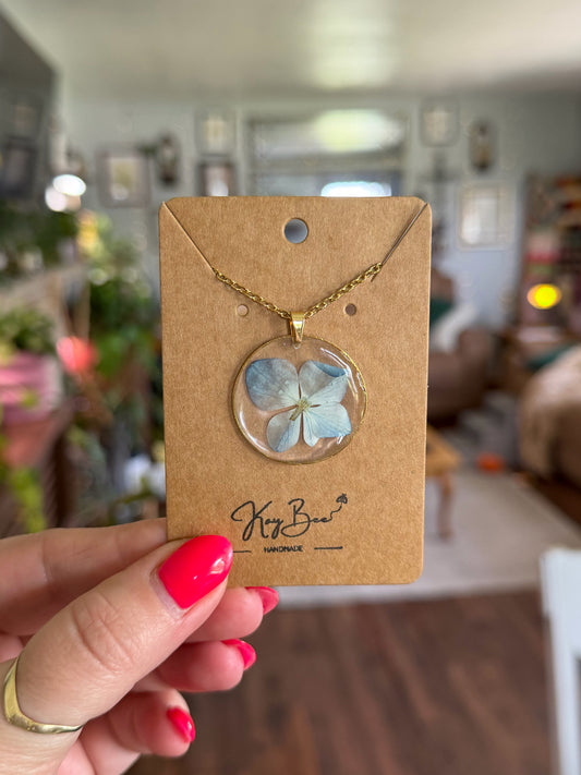 Hydrangea Necklace