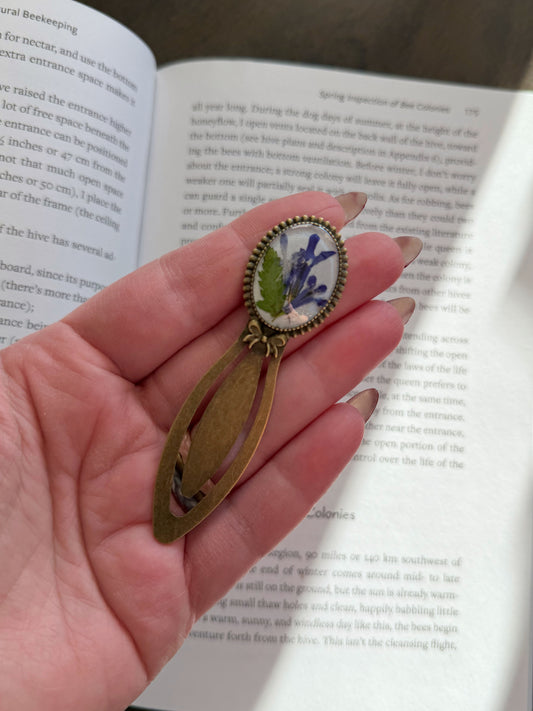 Lobelia Bookmark