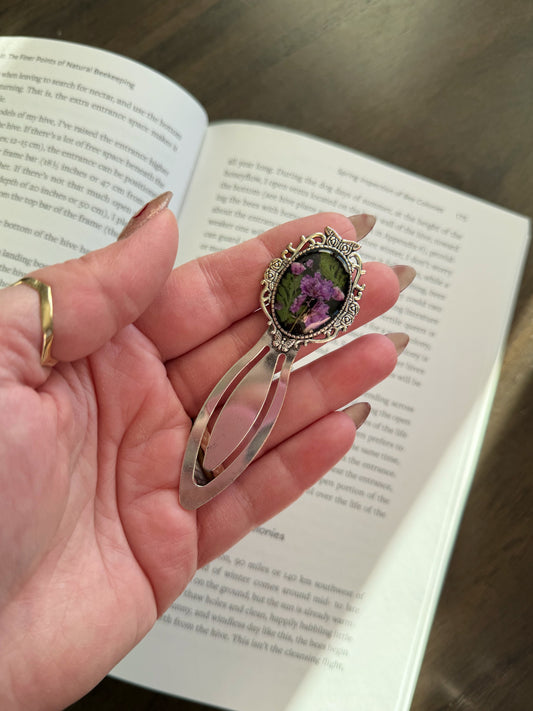 Dark Purple Baby’s Breath Bookmark