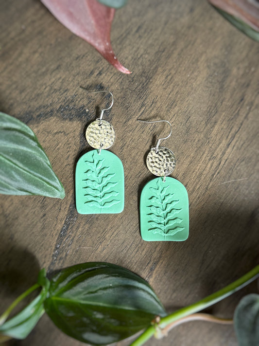 Embossed Ferns