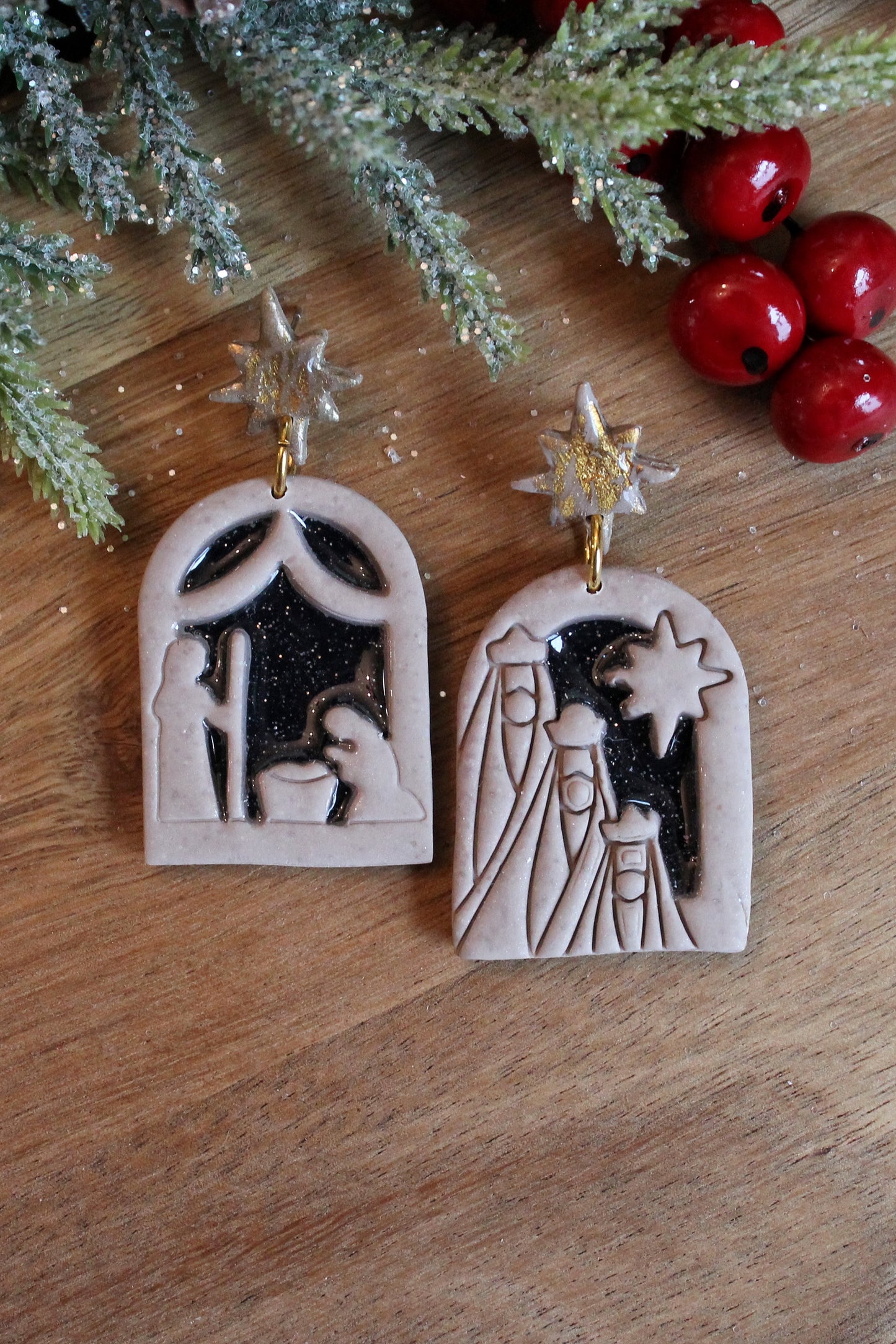 Gold Nativity and Wise Men