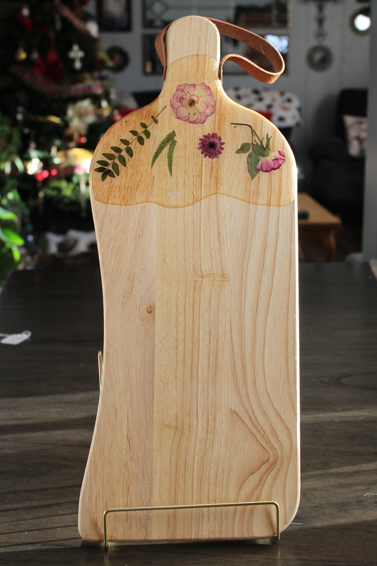 Rose Paddle Charcuterie Board