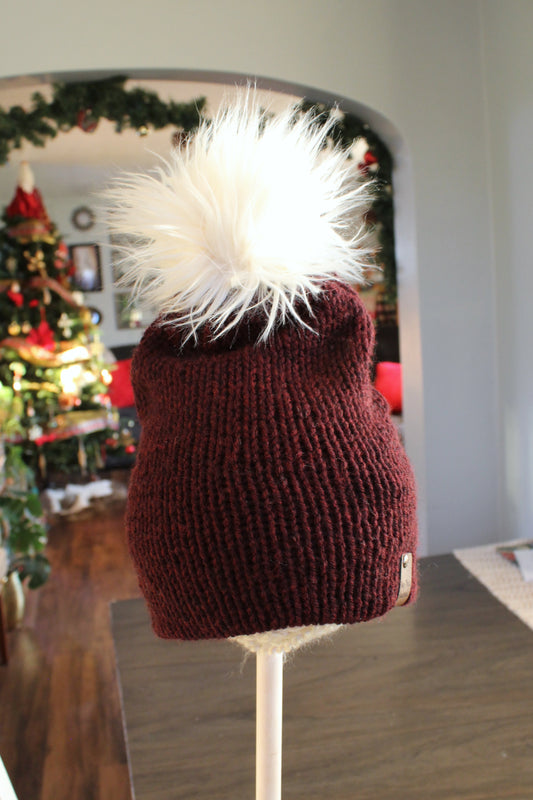 Burgundy Hat