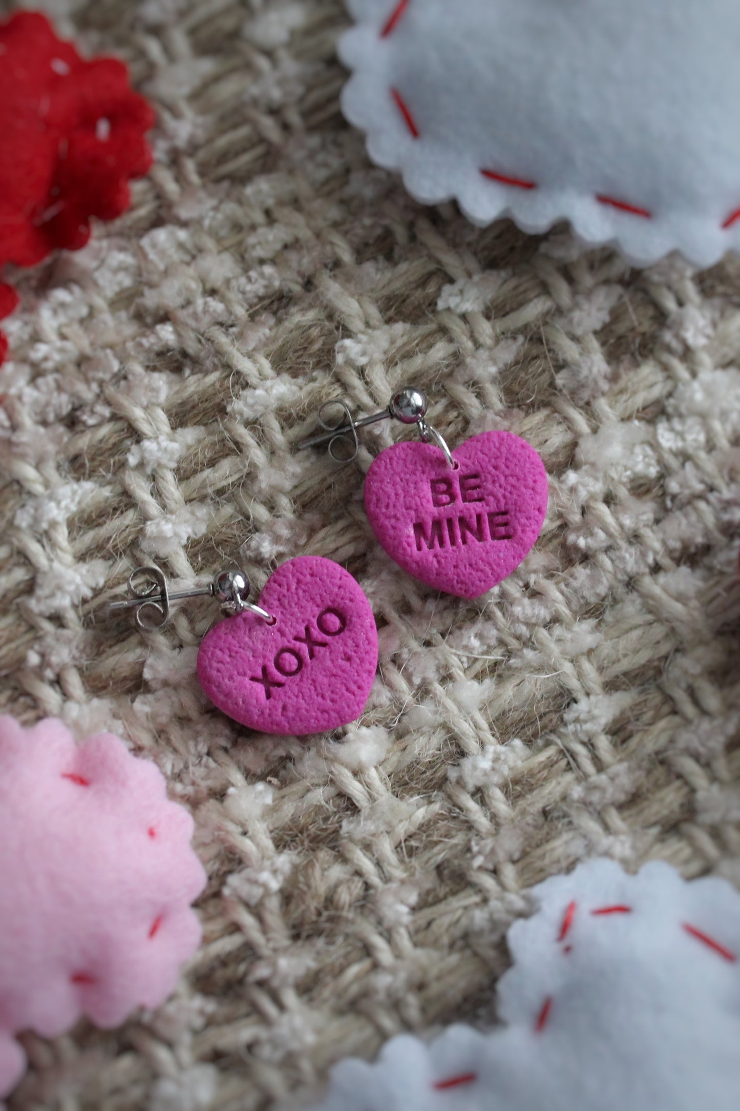 Purple Conversation Hearts