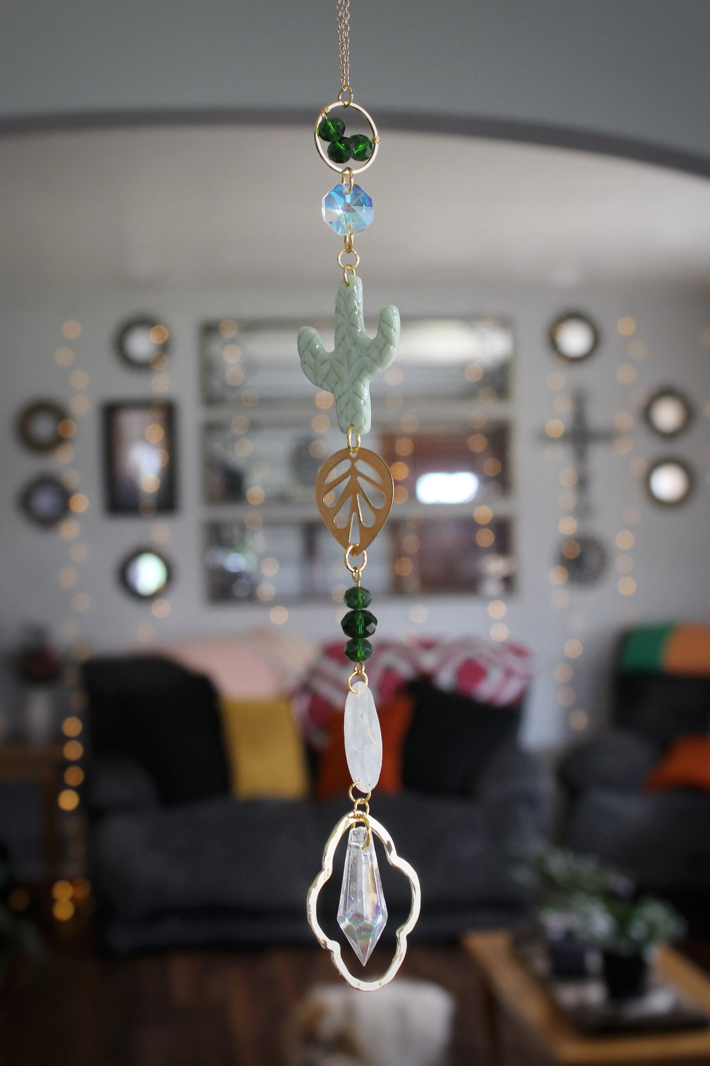 Cactus Shell Sun Catcher