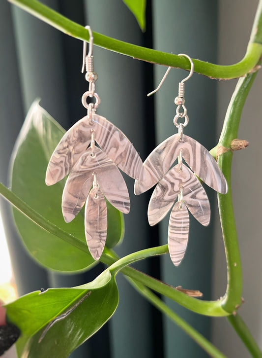 Gray Leafy Dangles