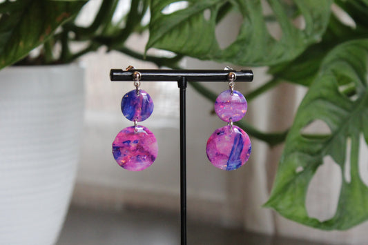 Watercolor Dangles