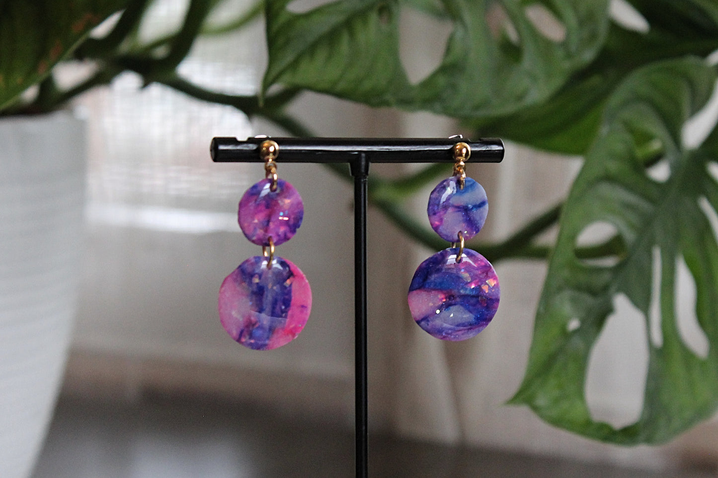 Watercolor Dangles